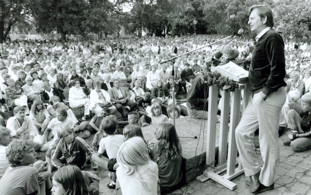 Palme i Almedalen 1982