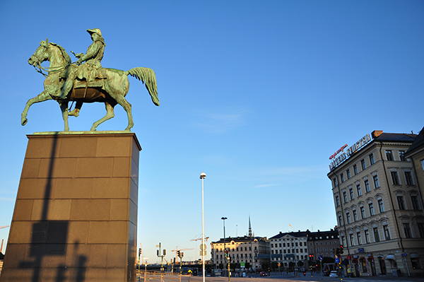 Karl XIV Johan, Gamla Stan
